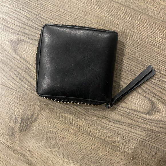 Black Leather Wallet - Picture 2 of 3